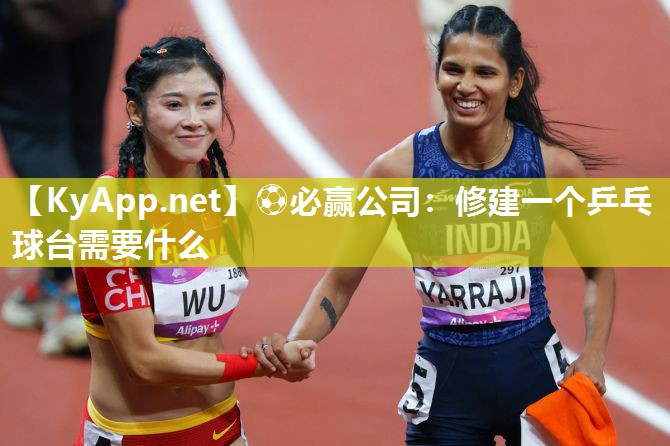修建一个乒乓球台需要什么
